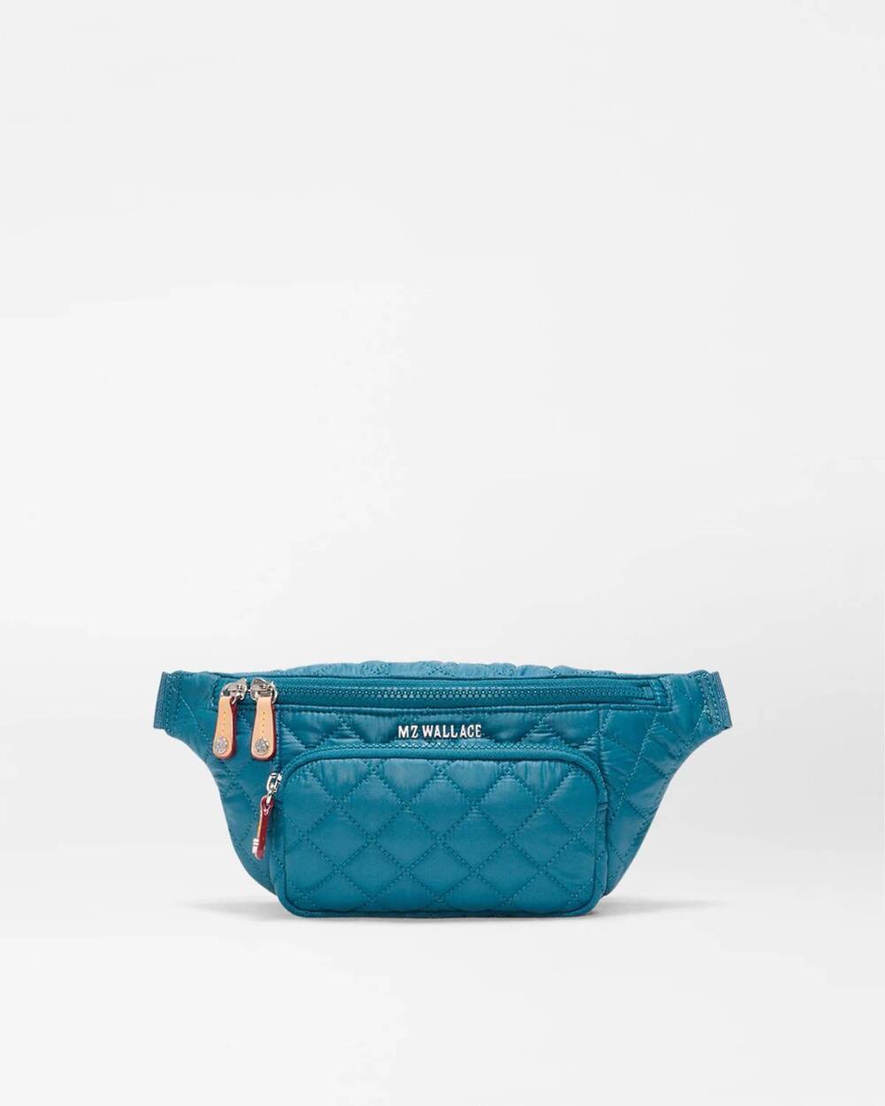 NEW MZ WALLACE small metro sling bag in pacific blue
